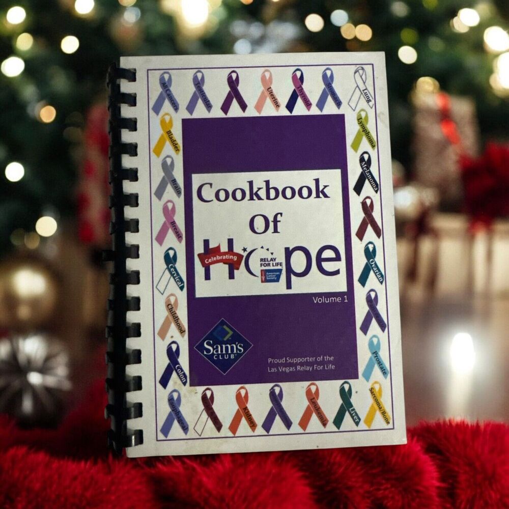 Cookbook Of Hope Volume 1‎  Cancer Fund Las Vegas Relay For Life  Spiral Bound